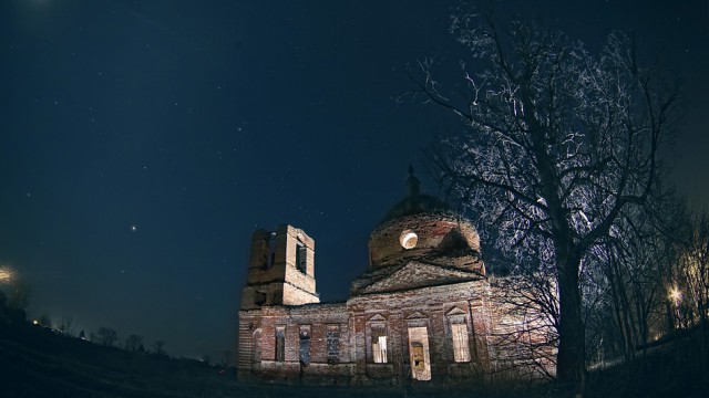 Елисеевичи. Церковь Николая Чудотворца.